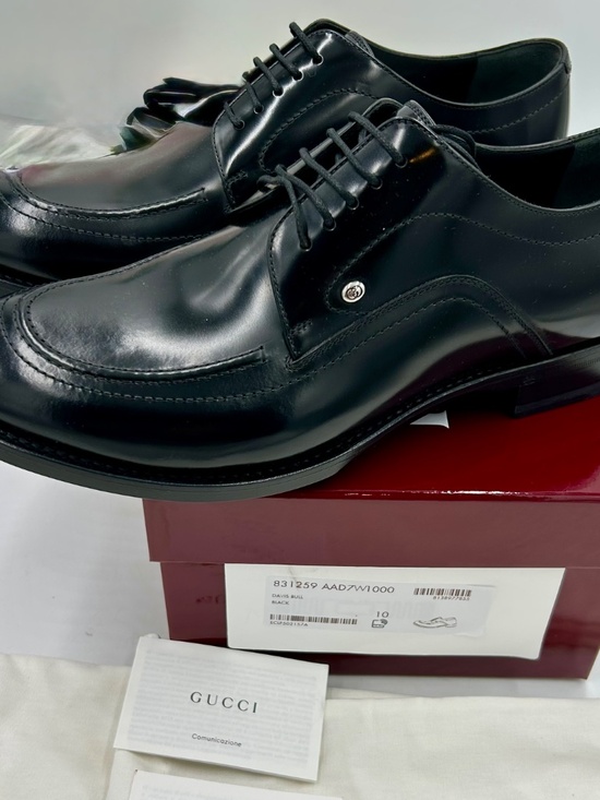 Men’s Gucci Derby Shoes. Size 10/fits 11 US.  Made in Italy. main image 5